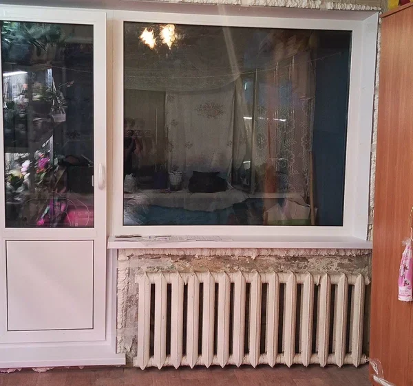 Монтаж балконного блока в квартире