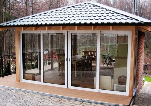 остекление беседки